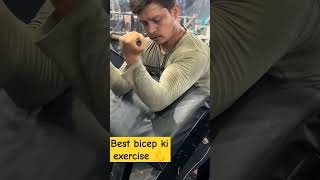 Best bicep ki exercise bicep workout hardworkout youtubeshorts ytshortsvideo [upl. by Whiting720]