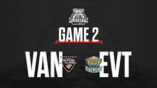 Vancouver Giants at Everett Silvertips Game 2  2024 WHL Playoffs Highlights [upl. by Faline]