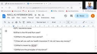 INSURANCE AO INTERVIEW QNS ASKED 2024PL SEE DESCRIPTION AND COMMENTS [upl. by Atsedom]