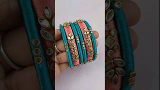 Thread bangles new collection  place order contact  8328519093  YouTube Dhanacollections235 [upl. by Annadiana822]