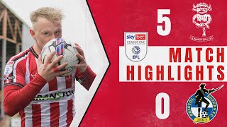 Lincoln City v Bristol Rovers highlights [upl. by Rubma]