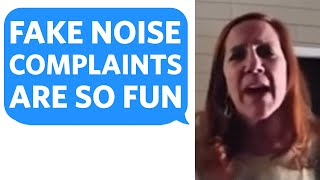 Karen Neighbor files HUNDREDS of FAKE NOISE COMPLAINTS to GET US EVICTED  Reddit Podcast [upl. by Dang]