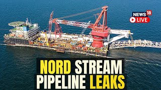 Nord Stream pipeline damage captured in underwater footage [upl. by Bird]