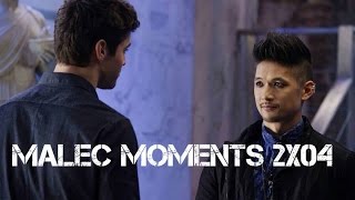 Malec moments 2x04 [upl. by Neerac]