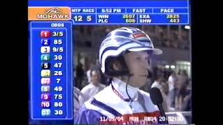 2004 Mohawk Raceway REVENUE S Jorgen Sjunnesson Maple Leaf Trot Elimination [upl. by Aikan]