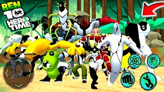 BEN 10 HERO TIME 341 NOVA ATUALIZAÇÃO COM 23 ALIENS E FASE BÔNUS DO BEN 10 PROTECTOR OF EARTH [upl. by Lenes]