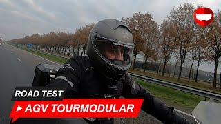 AGV Tourmodular  Champion Helmets  Review  Road test [upl. by Oiluig]