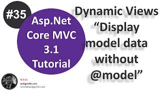 35 Dynamic views in aspnet core  AspNet Core tutorial [upl. by Tolecnal]