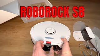 Roborock S8 Saugroboter unboxing [upl. by Aneerehs185]