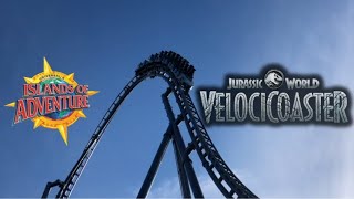 VelociCoaster at Islands of Adventure Offride Footage [upl. by Otnas]