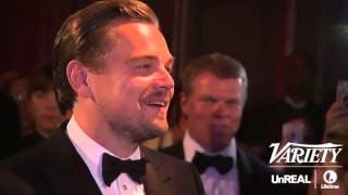 Leonardo DiCaprio waiting to get is Oscar engraved  is everything [upl. by Beisel]