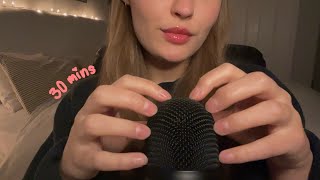 ASMR  AGGRESSIVE BARE MIC SCRATCHING with Natural Short Nails [upl. by Ledif745]