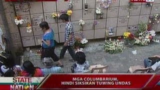 SONA Mga columbarium di siksikan tuwing Undas [upl. by Kelson]