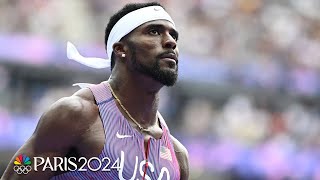 Kung fu Kenny Bednarek makes quick work of 100m heat to open 2024 Paris Olympics  NBC Sports [upl. by Nowaj380]