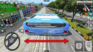 🚚Bussid Wide Passengers Bus Gone Wrong❌😨  Bus Simulator Indonesia by Maleo Bus Mod 🏕  Bus Gameplay [upl. by Merriman]