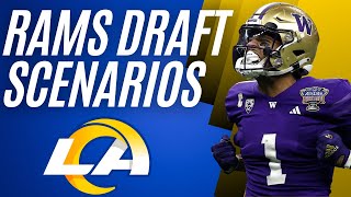 Rams Draft Targets amp Trade Scenarios [upl. by Lough]