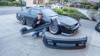 Is This AFFORDABLE Kit WORTH IT 240SX NEW KIT [upl. by Constancy344]