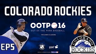 Out of the Park Baseball OOTP 16 Colorado Rockies  The Search for Pitching EP5 [upl. by Clark]