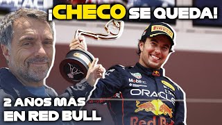 Checo Pérez se queda en Red Bull [upl. by Atsugua]