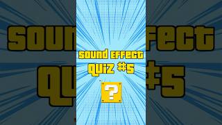 Sound Effect Quiz 5 [upl. by Ahsitauq574]