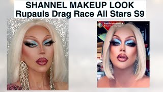 SHANNEL MAKEUP TUTORIAL RUPAULS DRAG RACE ALL STARS S9 [upl. by Niatsirt371]