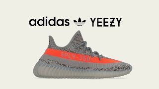 YEEZY BOOST 350 V2 BELUGA RF  STEEPLE GREY  SOLAR RED [upl. by Fiora389]