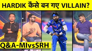 Q amp A  MI vs SRH  2 मैच में हार और HARDIK आ गए है सवालों के घेरे मेंipl2024 [upl. by Atirihs346]