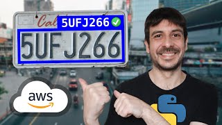 REAL TIME Number Plate Recognition with Python and AWS  Object detection and tracking  Yolov8 [upl. by Aeslahc371]