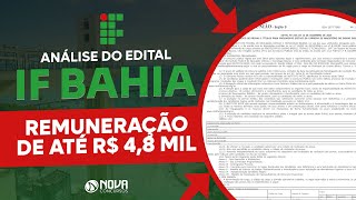 Análise completa do edital IF Baiano 2023 [upl. by Giark]