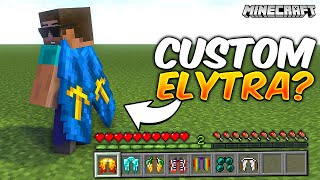 Minecraft but There are Custom New Elytra [upl. by Jat604]