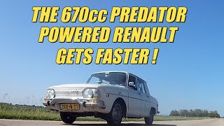 S4 E29 We find out how fast the dual carburetors make the 670 cc Predator powered Renault [upl. by Relda]