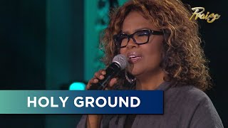 OfficialCeCeWinans The Martins and Geron Davis  Holy Ground  LIVE [upl. by Aicilic54]