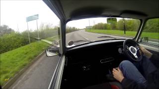 Classic Mini Vauxhall engine conversion swap C16SE 16 8v drive [upl. by Aihceyt413]