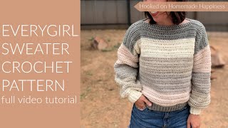 How to Crochet the Everygirl Sweater [upl. by Charlotte865]