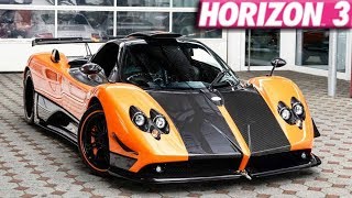 Forza Horizon 3  272 MPH Pagani Zonda Cinque Build [upl. by Patin]