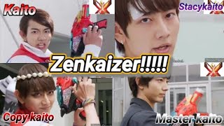 Kikai sentai zenkaiger All different Zenkaizer henshin  Super Sentai Content [upl. by Ailin662]