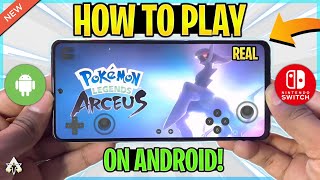 🔥 How To Play Pokemon Legends Arceus On Android in 2024  Gameplay amp Review [upl. by Rock]