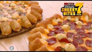 Pizza Hut Ultimate Cheesy Bites 7 Pizza [upl. by Leiva733]