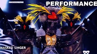 Rockhopper Sings quotWhe Dont Need Another Heroquot by Tina Turner  The Masked Singer UK  Season 3 [upl. by Yelsehc]