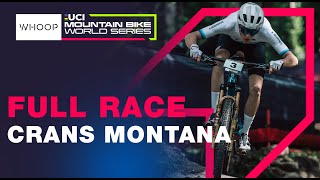 FULL RACE  Men’s U23 XCO World Cup Crans Montana  UCI Mountain Bike World Series [upl. by Analahs]