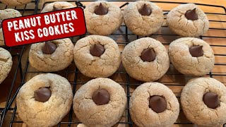 Peanut Butter Kiss Cookies Recipe  Our Christmas Baking [upl. by Aldarcie655]