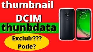 Como LIBERAR espaço no CELULAR apagando na pasta Thumbnail arquivos grandes THUNBDATA [upl. by Peppi917]