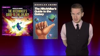 The Hitchhikers Guide to the Galaxy book adaptation  The Dom Reviews [upl. by Loftis]