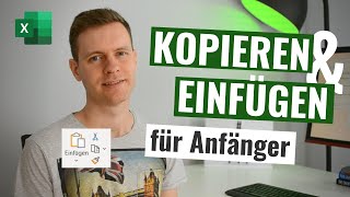 Kopieren und Einfügen in Excel  für Anfänger [upl. by Bega]