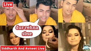 Sidneet cute live yesterday  sbse dur rhna  Avneet Kaur  Siddharth nigam [upl. by Florenza]