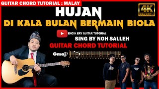 Hujan  Di Kala Bulan Bermain Biola  Guitar Chord Tutorial [upl. by Fahland]