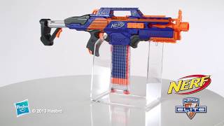 NERF Elite  Rapidstrike CS18 Blaster  Demo Video [upl. by Garlen]