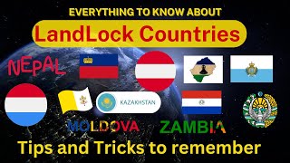 Understanding Landlock Coutries Double Landlocked Countries of WorldBy Prateek Sir prateeksir [upl. by Potter]