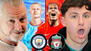 Man City vs Liverpool  LIVE REACTION [upl. by Yrolam]