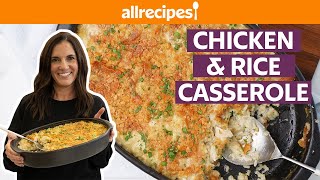 How to Make Chicken Rice Casserole  Get Cookin  Allrecipes [upl. by Ecirtra]